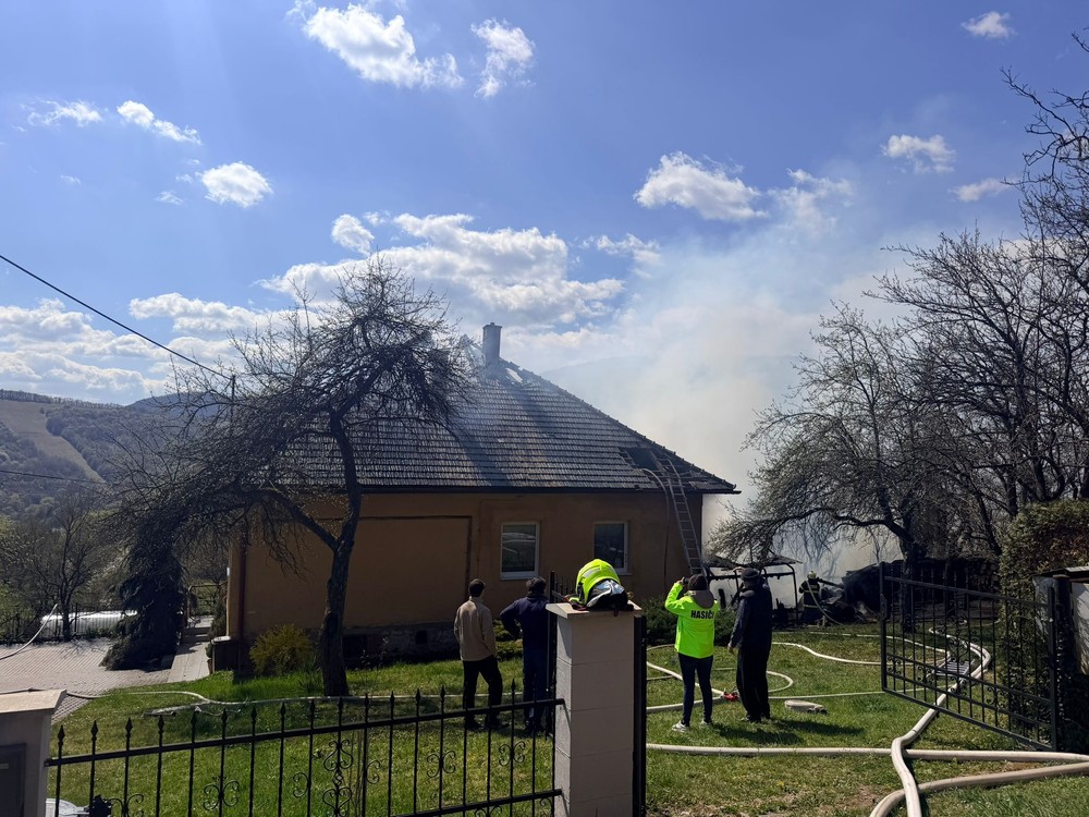 Požiar v Rakovnici