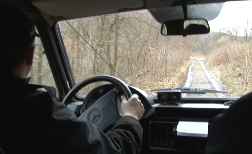 Ukrajinci na schengenskej hranici 1