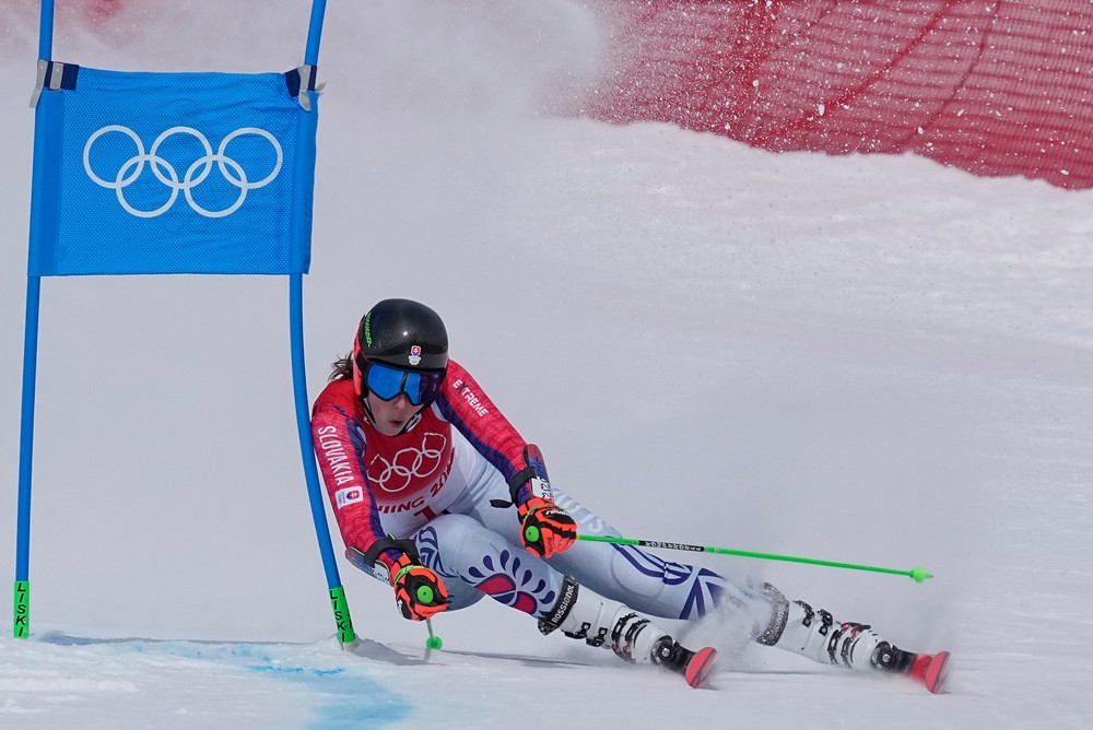 Petra Vlhová na olympiáde v obrovskom slalome