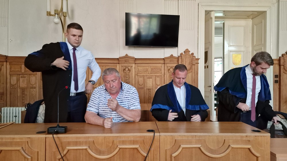 Dušan Kováčik na súde v Banskej Bystrici