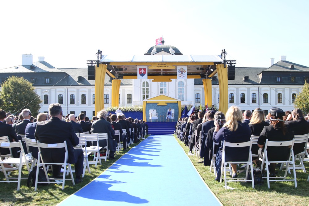 Pápež v Prezidentskom paláci