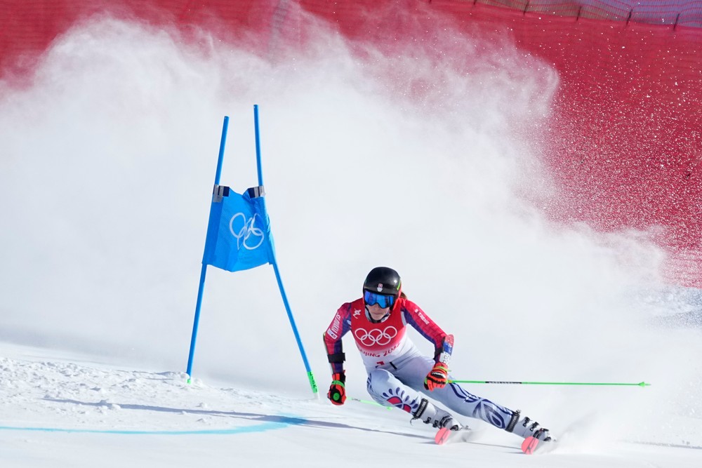 Petra Vlhová na olympiáde v obrovskom slalome