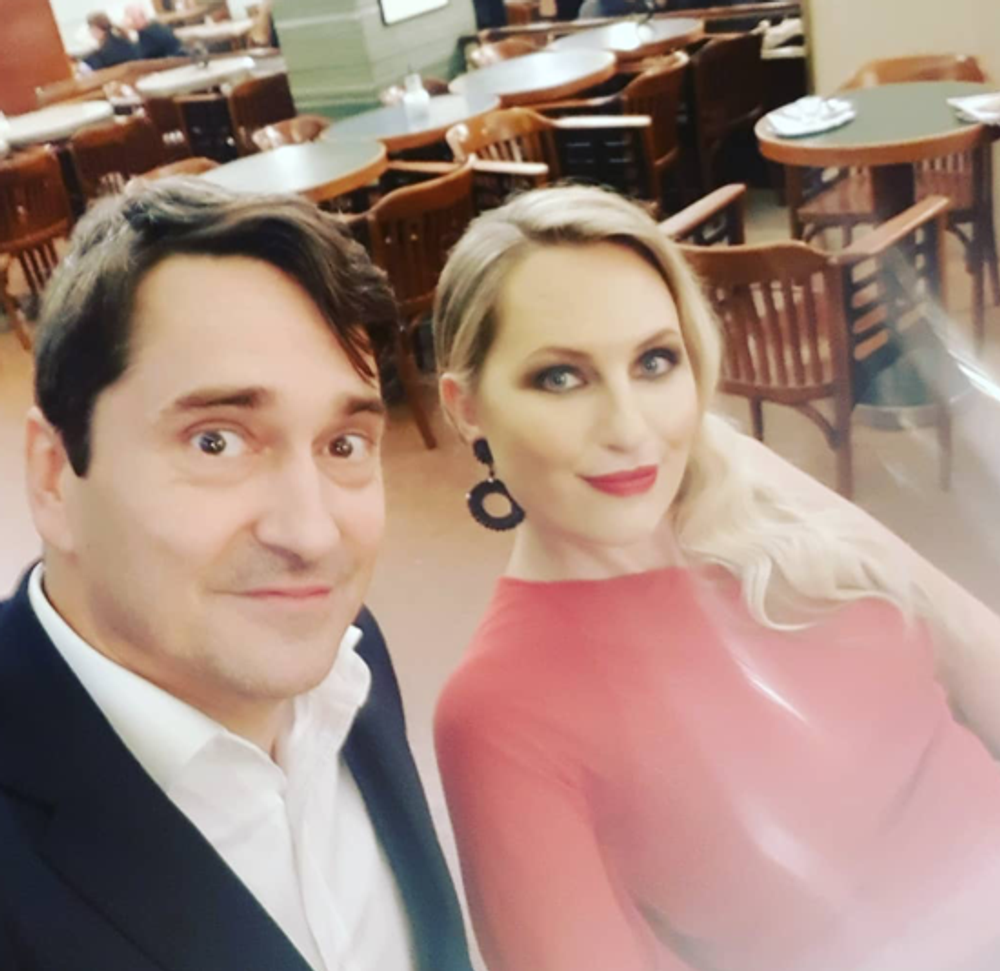 Saša Rašilov s manželkou Lídou