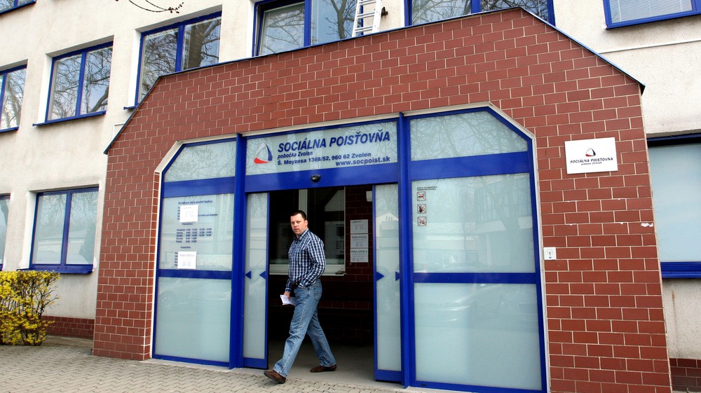 sociálna poisťovňa vstup list po smrti budova