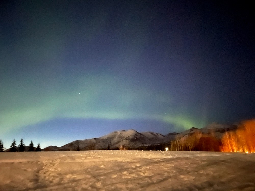 Polárna žiara TASR Aljaška (2)