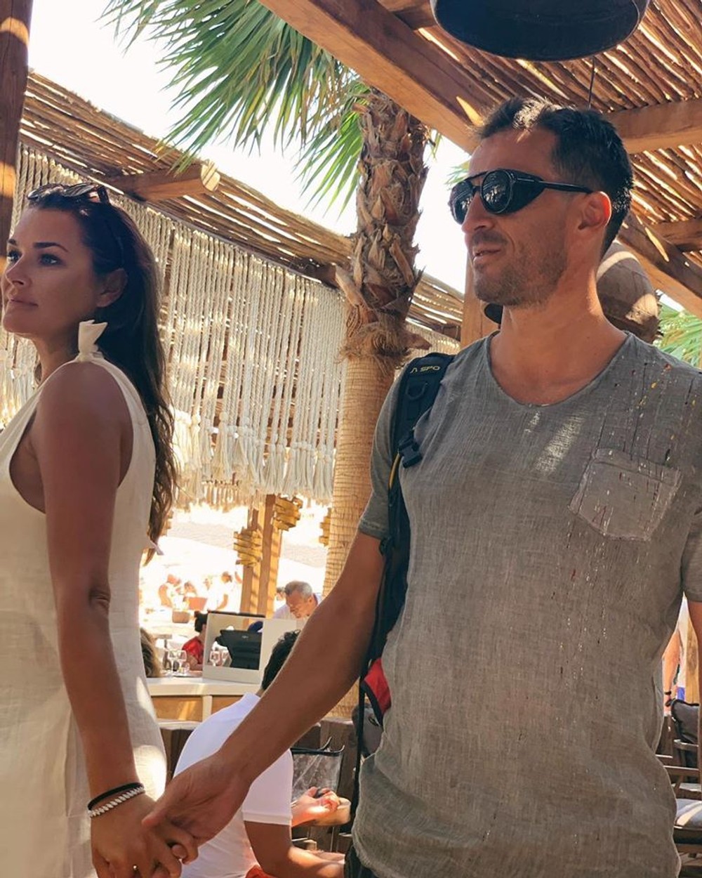 Alena Šeredová a Alessandro Nasi