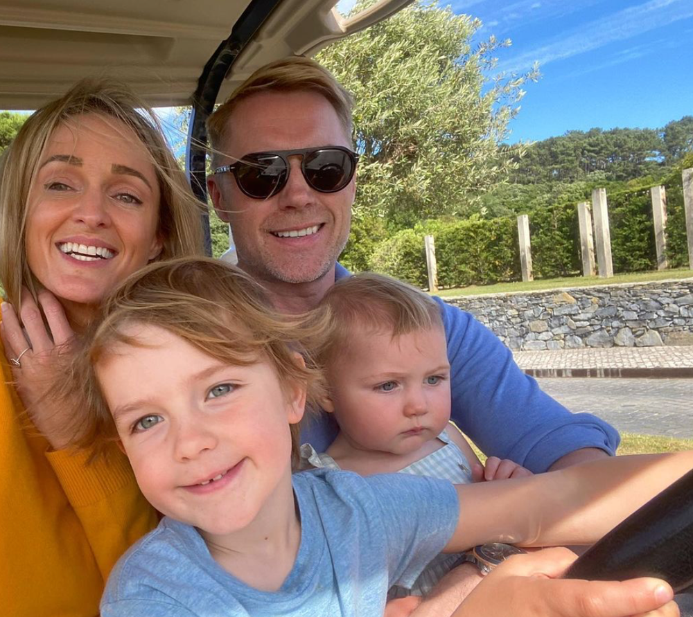 Ronan Keating s rodinou