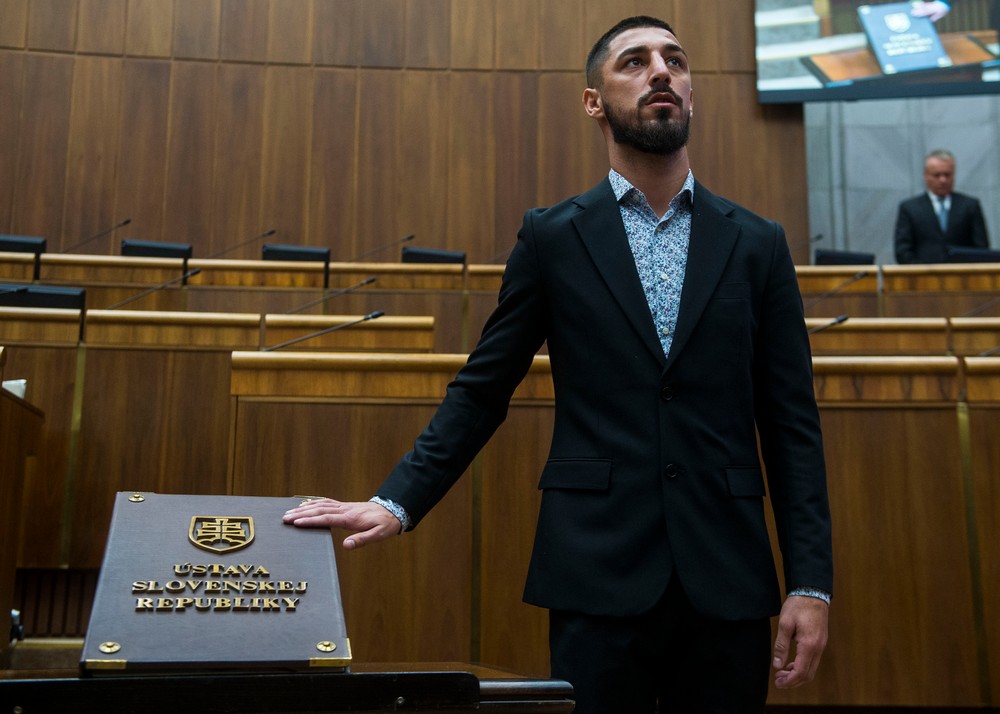 poslanec Viliam Tankó koalícia OĽaNO a priatelia Kresťanská únia a Za ľudí Slovensko