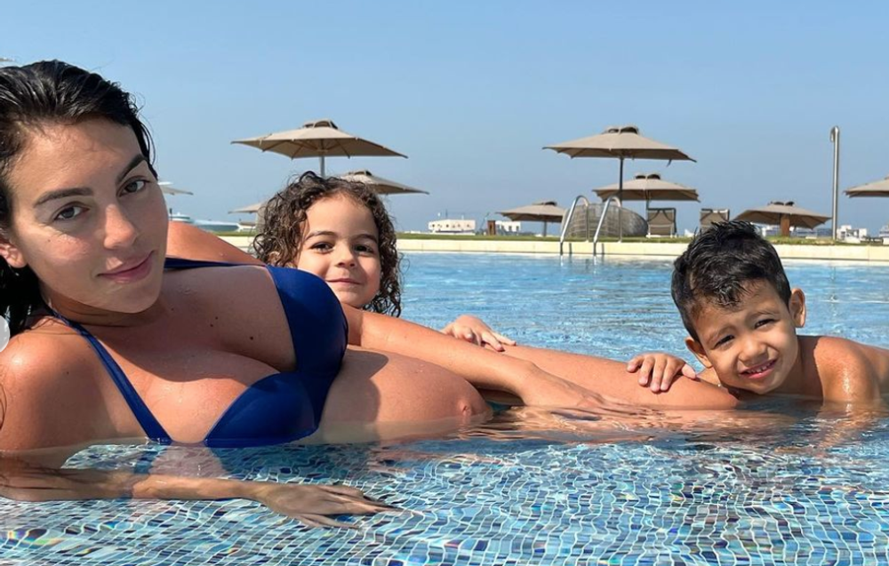 Georgina Rodriguez a Ronaldo