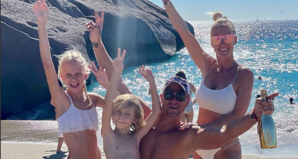 Belohorcova s rodinou