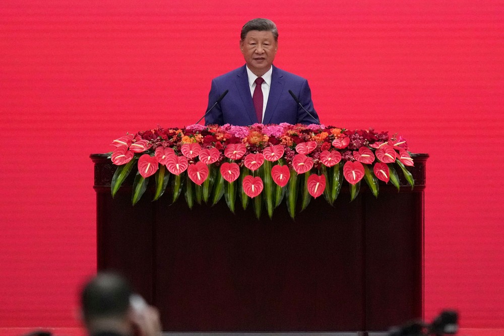 Vojenská prehliadka v Číne