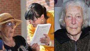 Smutné foto Květy Fialovej v Alzheimercentre