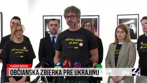 Tlačová beseda o občianskej zbierke pre Ukrajinu