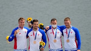 Slovensko má ďalšiu medailu. Štvorkajak získal bronz