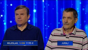 SÚBOJ TITANOV v Riskuj!: NEPORAZITEĽNÝ Juraj sa vracia, vyzve 5-násobného šampióna Miloslava!