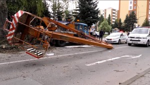 V prípade pádu plošiny v Humennom nastal posun