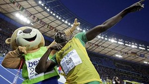 Hviezdami atletických MS maskot Berlino a šprintér Bolt