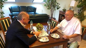 Prezident sa stretol s Jánom Francom. Človekom, s ktorým prehral súd o pozemok