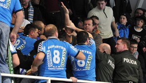 Prešov porazil Constantu, proti fanúšikom Rumunska zasahovala polícia