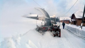 Mimoriadna situácia na severe Slovenska, cesty sú len ťažko prejazdné