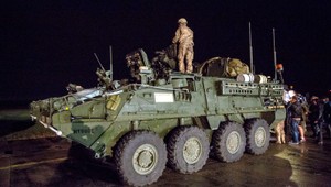 Americký konvoj je na Slovensku. Vojaci ráno absolvovali omšu