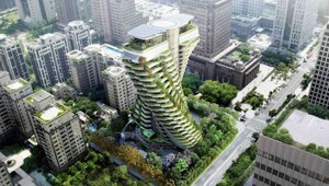 V Ázii rastie zelený mrakodrap, stavba bude symbiózou človeka a prírody