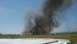 V Budmericiach horela skládka nebezpečného odpadu