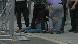 VIDEO: Zábery priamo z atentátu na Roberta Fica