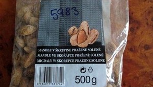 Mandle obsahovali osemnásobne prekročenú hodnotu karcinogénnej látky