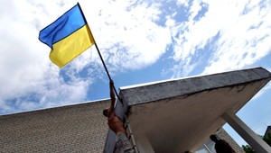 Na ukrajinskom Kryme opäť zaviala štátna vlajka Ukrajiny, tvrdí Kyjev