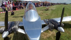 Letecký deň sa mal čím pýšiť. Návštevníci si mohli obzrieť aj najmenšie lietadlo na svete