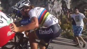 Nezištný Sagan. V silnom vetre do kopca potlačil súpera