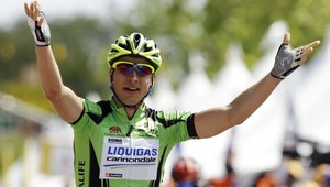 Slovenskému cyklistovi Petrovi Saganovi ide karta!