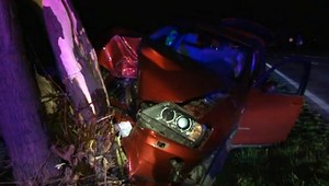 V Bratislave havarovala mladá vodička. Vyletela z cesty a vrazila do stromu