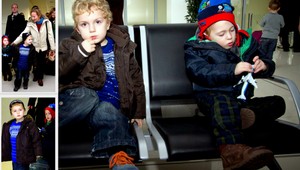 REPORTÁŽ. Prvý deň chlapcov Boórových s babičkou