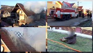 Opití takmer zhoreli v dome. Požiar nespozorovali