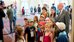 Deň otvorených dverí u  prezidenta. Nahnevala ho otázka o Čentéšovi