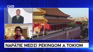 Štúdio 24: Napätie medzi Pekingom a Tokiom