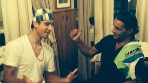 Peter Sagan (23) sa stretol s Antoniom Banderasom