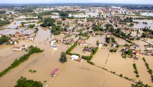 Voda už zaplavila aj Chorvátsko