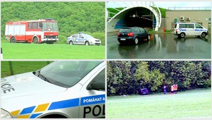 Naháňačka po mestskom okruhu. Vodič unikal v protismere