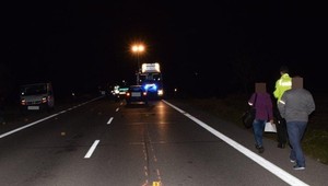 Dvojnásobná zrážka muža. Na mieste zomrel