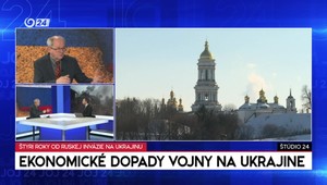 Štúdio 24: Ekonomické dopady vojny na Ukrajine