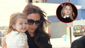 Rastie ako z vody! Z Harper Beckham je rozkošná malá princezná!