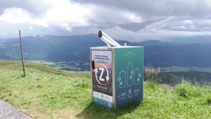 Najvyššie položená nádoba na zálohovanie: Národný park chce predísť znečisťovaniu