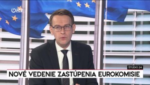 Štúdio 24: Nové vedenie zastúpenia eurokomisie