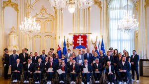 Prezident ocenil olympionikov a paralympionikov za reprezentáciu Slovenska