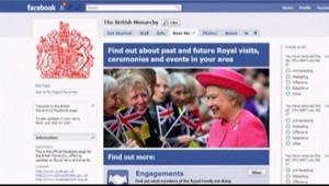 Moderní monarchovia: Britská kráľovná na facebooku