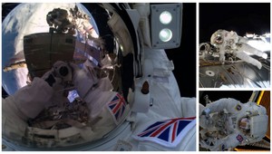 Selfie z vesmíru. Astronaut odfotil netradičný záber