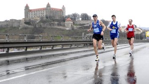 Maratónec Hauryčenko pri víťaznom behu obdivoval staré mesto